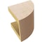 Ekena Millwork 5"W x 5"D x 5"H Wide Durham Rough Cedar Woodgrain TimberThane Corbel, Primed Tan CORUR05X05X05DURRCPR - alternate 2